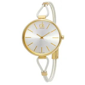Calvin Klein Selection Silver Dial Ladies Watch K3V235L6