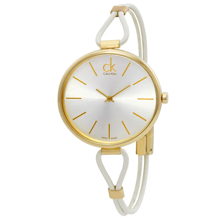 Calvin Klein Selection Silver Dial Ladies Watch K3V235L6