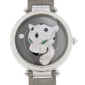 Cartier Panthere Joueuse de Cartier Automatic Diamond Grey Dial Ladies Watch HPI01105
