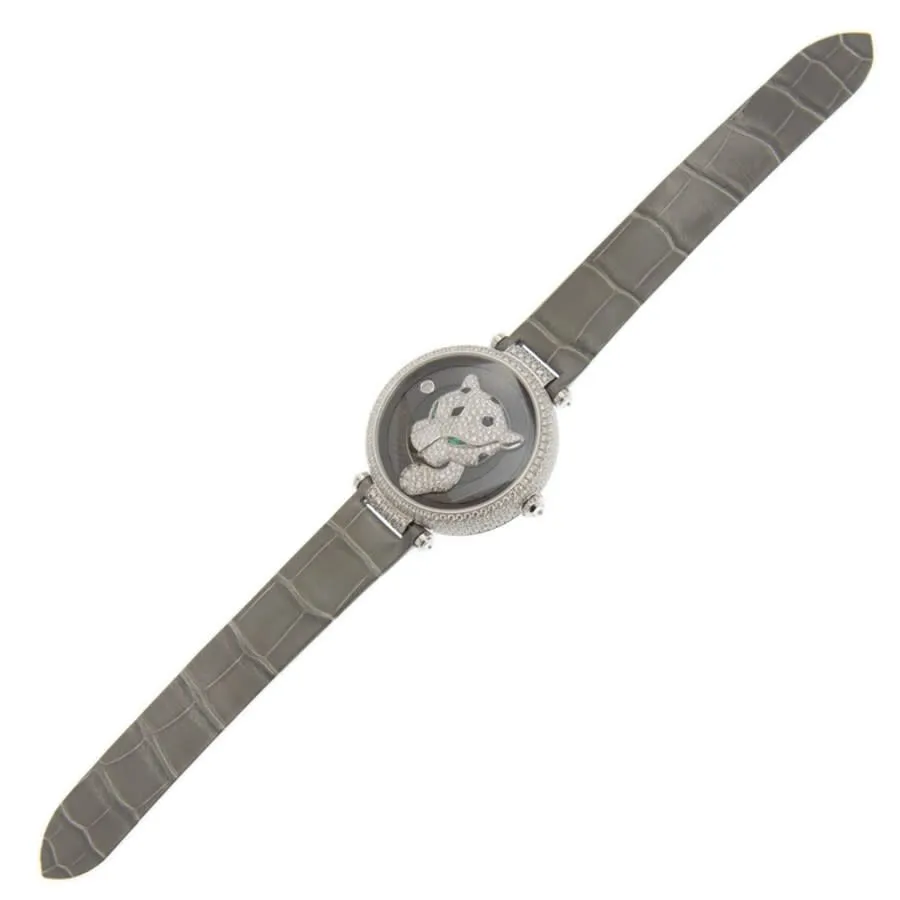 Cartier Panthere Joueuse de Cartier Automatic Diamond Grey Dial Ladies Watch HPI01105