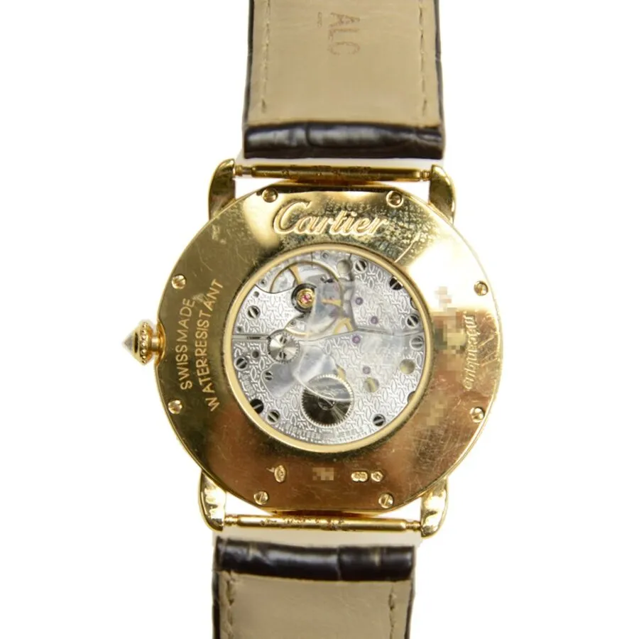 Cartier Ronde Louis Hand Wind Diamond Ladies Watch WR000451