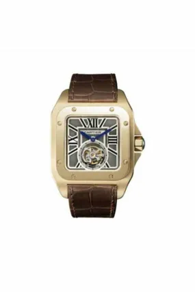 cartier santos 100 flying tourbillon limited edition men's watch