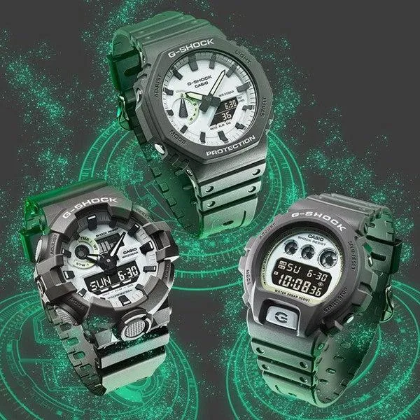 Casio G-Shock Digital Watch DW6900HD-8  Graphite