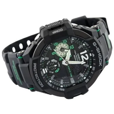 Casio GA1100-1A3 G-Shock 51MM Men's Analog-Digital Black Resin Watch