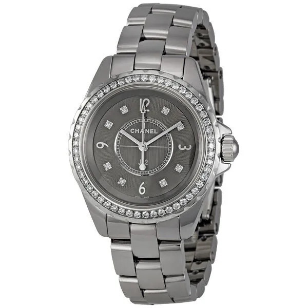 Chanel J12 Chromatic Diamond Quartz Watch H2565