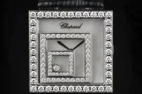 Chopard Happy Spirit Diamond White Dial Ladies Watch 207196-1001