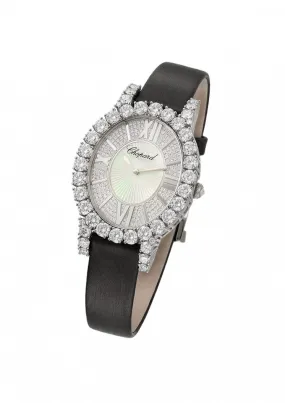 Chopard Heure du Diamant Diamond Set guilloche Dial Ladies Watch 139383-1001