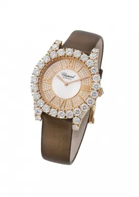 Chopard Heure du Diamant Diamond Set Guilloche Watch 139419-5001