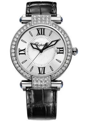 Chopard Imperiale Diamond Mother of Pearl Dial 18 kt White Gold Ladies Watch 384221-1001