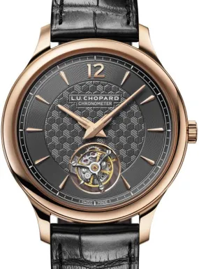 Chopard L.U.C Flying Twin Tourbillon 18K Rose Gold Men's Watch