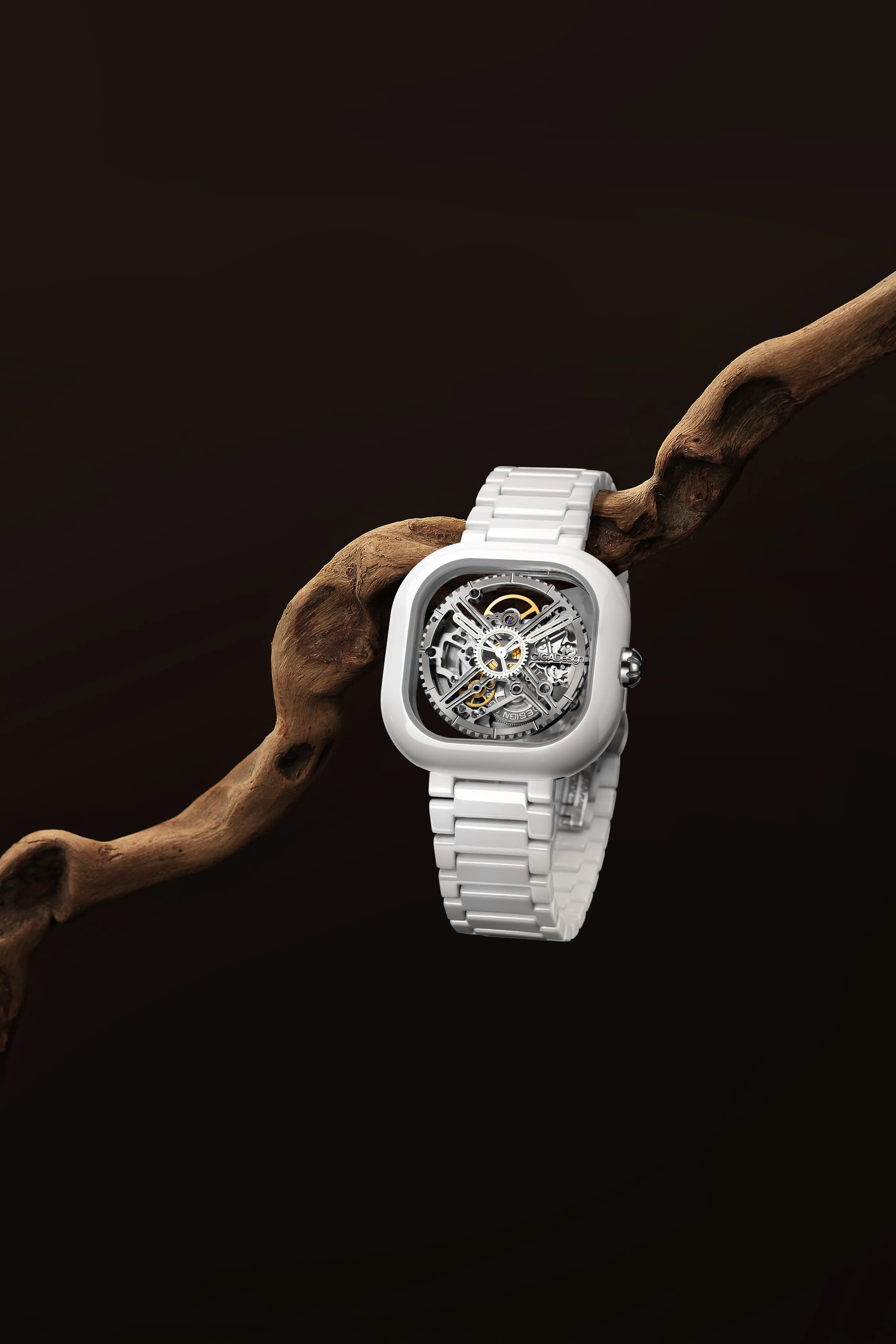 CIGA Design  Y Series · Eastern Jade - White Mechanical Watch