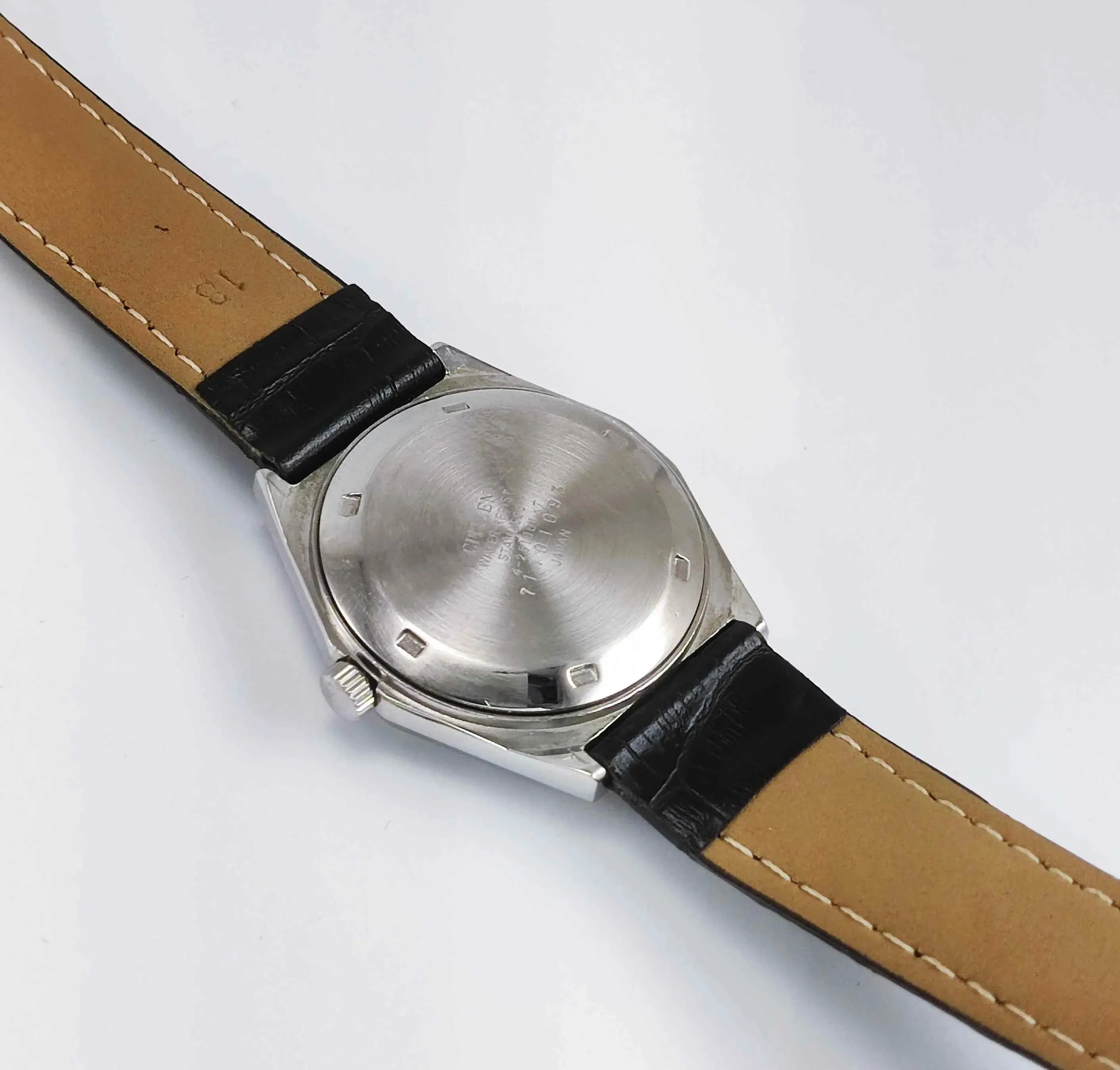 Citizen Automatic 21 Jewels 8200A Silver Dial Day Date Watch