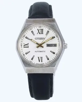 Citizen Automatic 21 Jewels 8200A White Dial Day Date Watch
