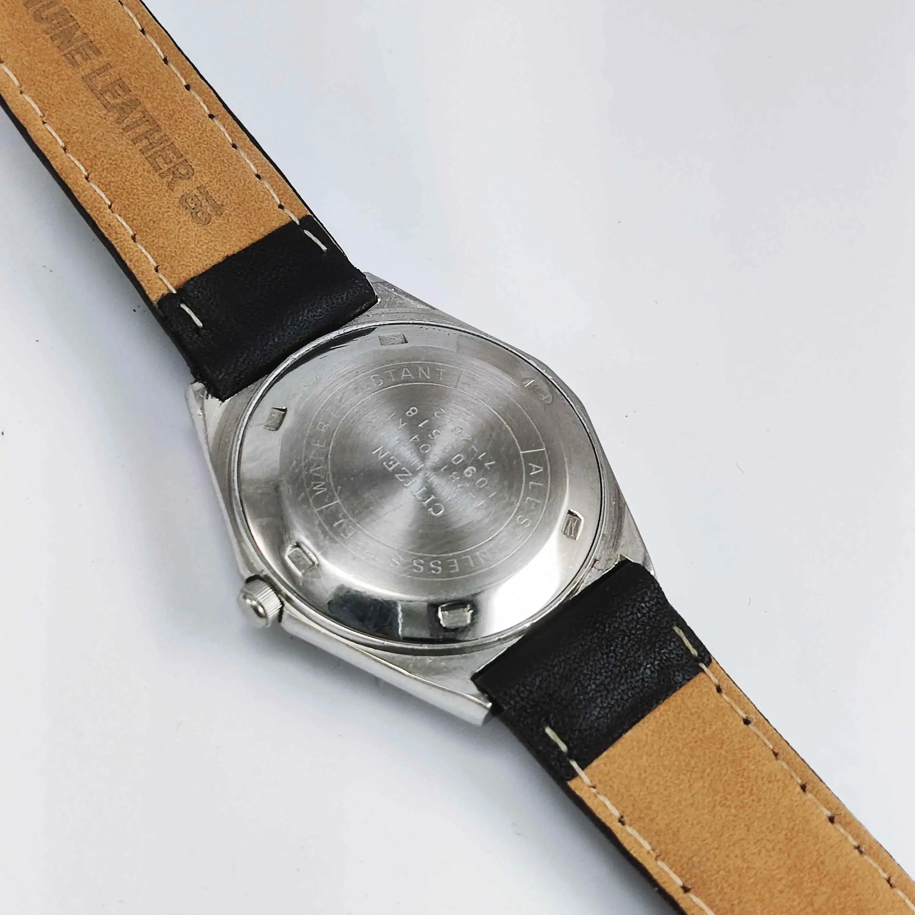 Citizen Automatic 21 Jewels 8200A White Dial Day Date Watch