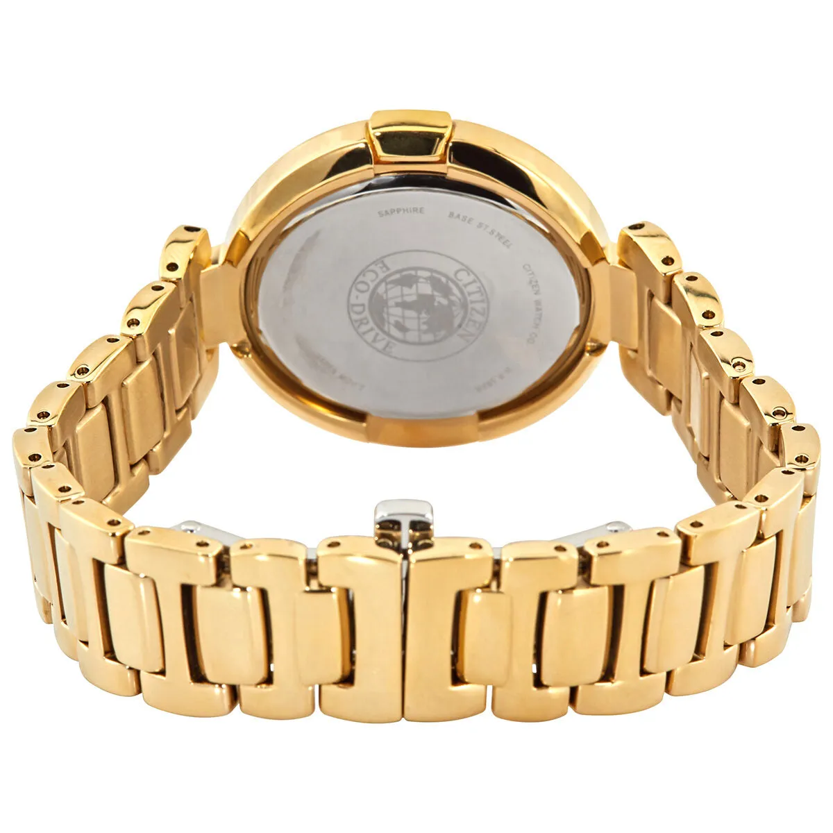 Citizen Capella Diamond Silver Dial Ladies Watch EX1512-53A