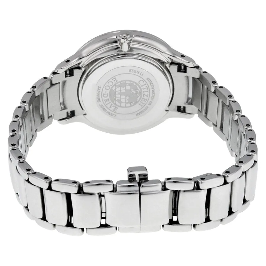 Citizen Circle Of Time Gray Mother of Pearl Stainless Steel Ladies Watch EM0380-81N