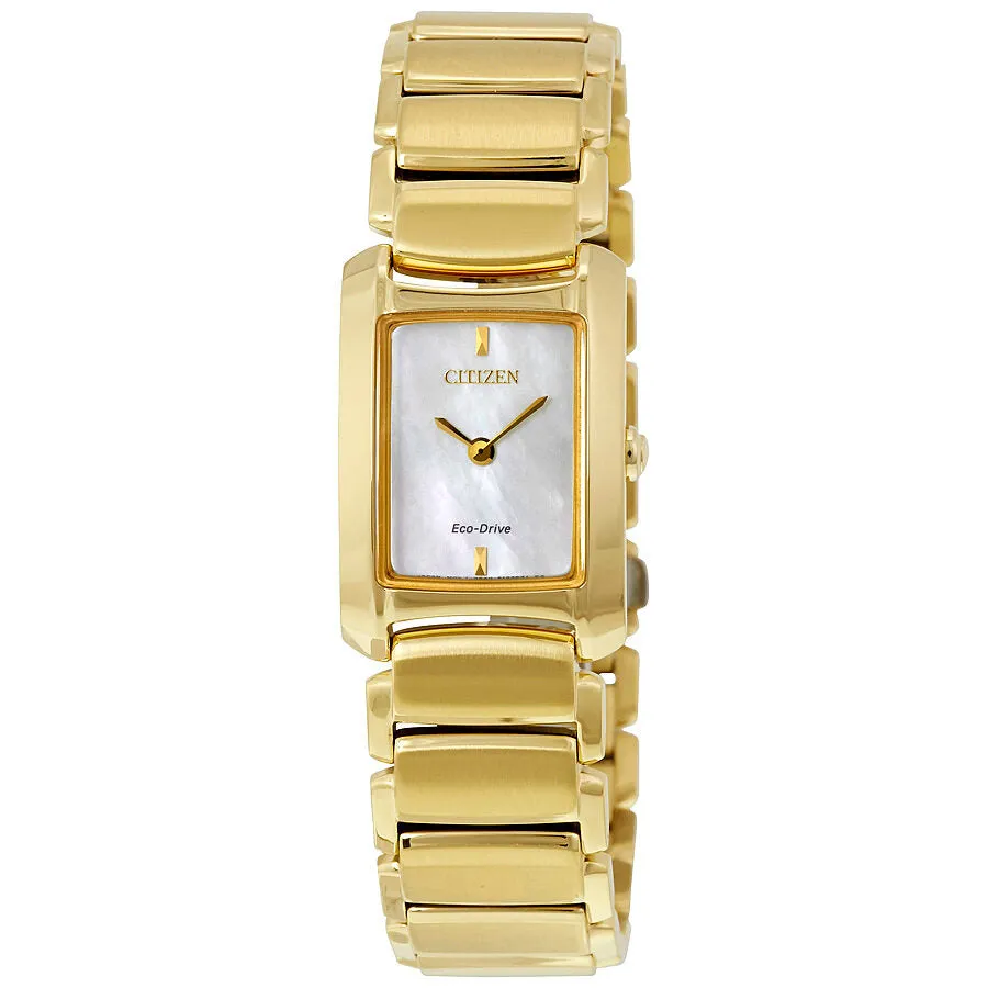 Citizen Eco-Drive Mother of Pearl Dial Ladies Watch EG2973-55D