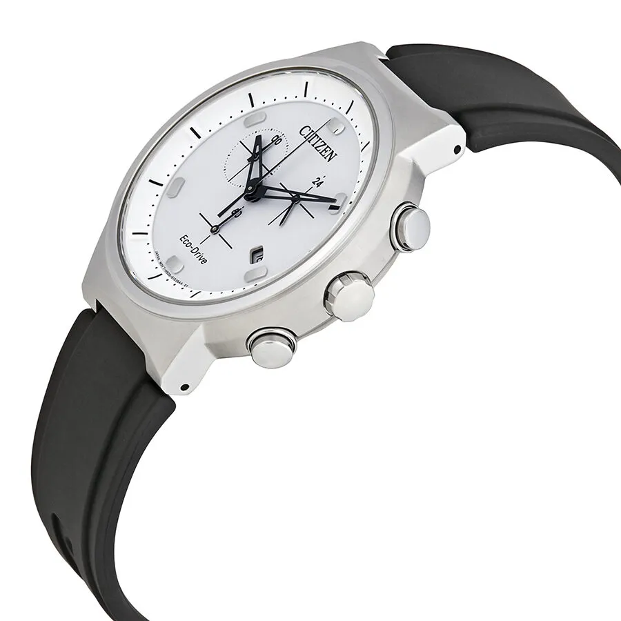 Citizen Paradex Chronograph White Dial Men's Watch AT2400-05A