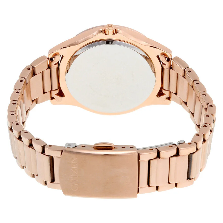 Citizen POV Eco-Drive Rose Gold-tone Ladies Watch EM0233-51A