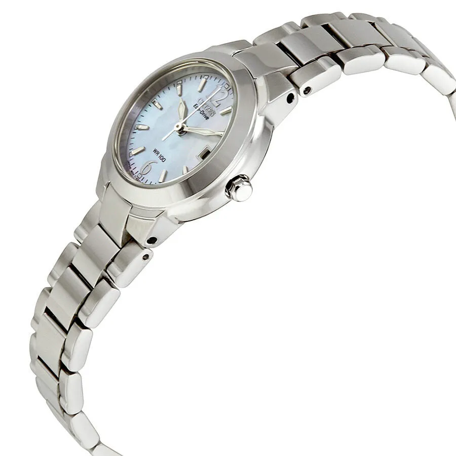 Citizen Silhouette Eco-Drive Mother of Pearl Dial Ladies Watch EW1670-59D