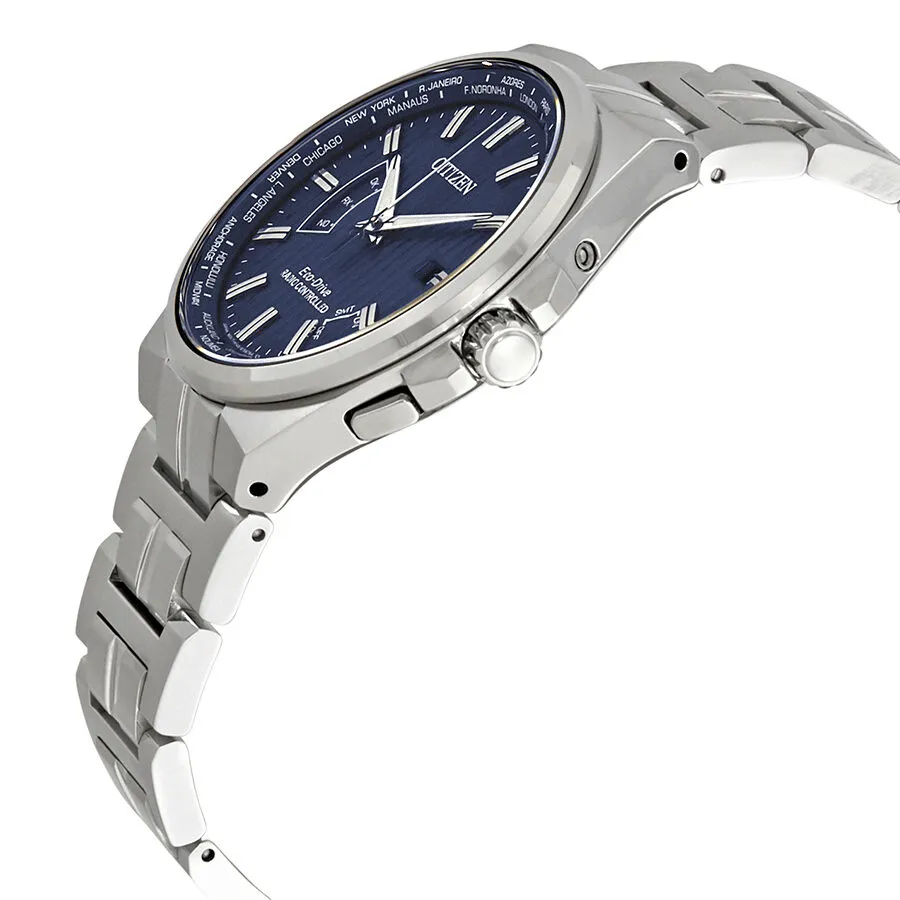 Citizen World Perpetual A-T World Time Blue Dial Men's Watch CB0160-51L