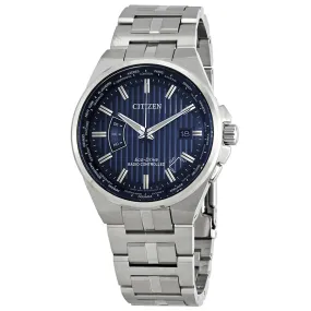 Citizen World Perpetual A-T World Time Blue Dial Men's Watch CB0160-51L