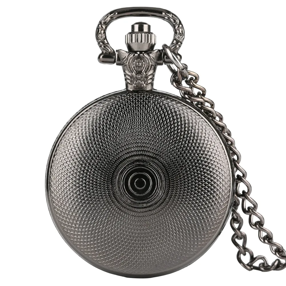 Clock Accessory 9 3/4 Pattern Quartz Pocket Watch