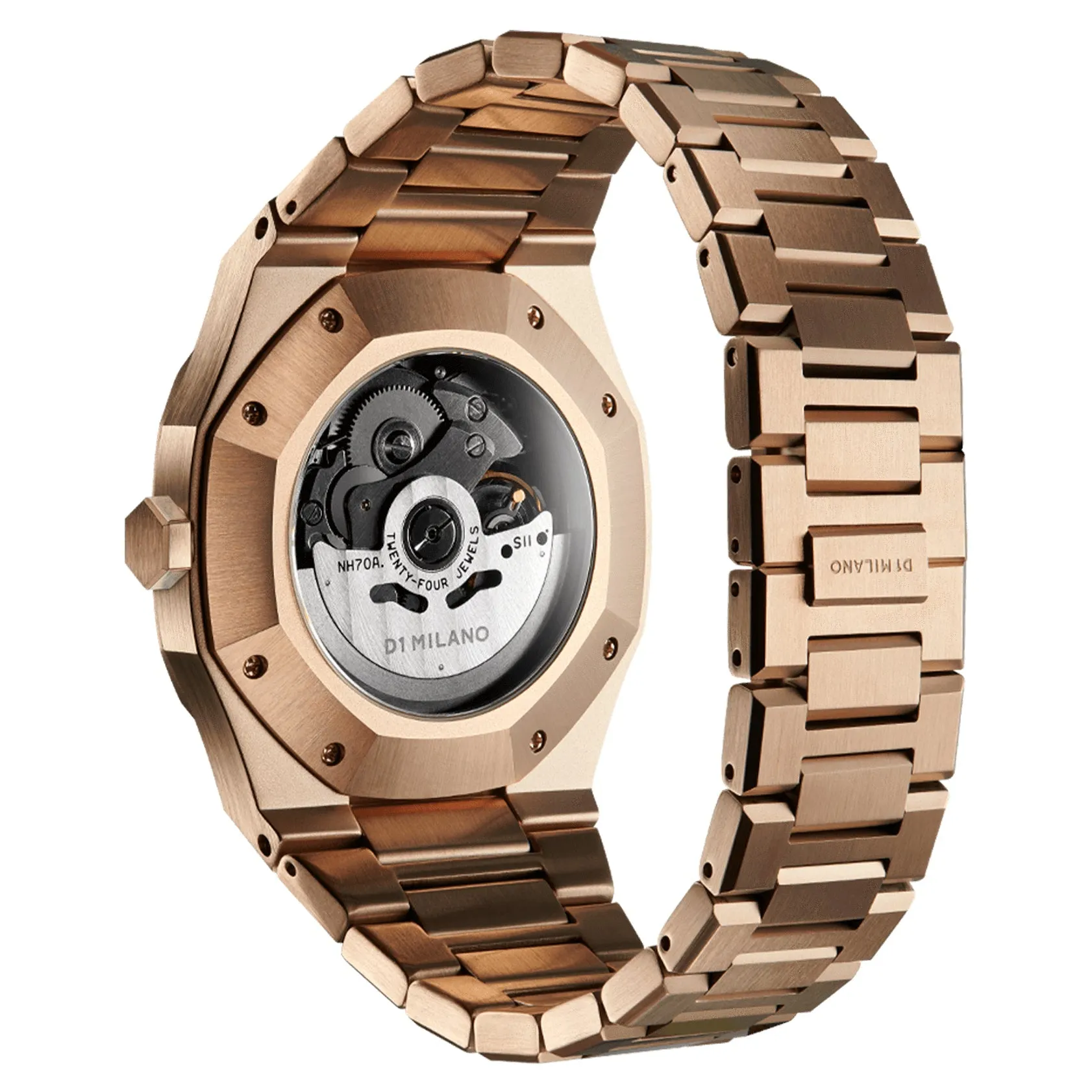 D1 Milano Watch Mechanical Skeleton D