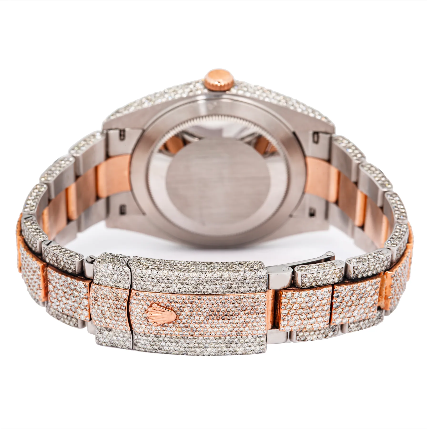 Diamond Datejust 2 Two-Tone Rose Gold 41mm 25ctw
