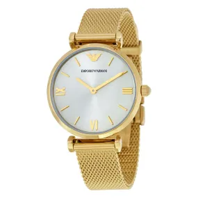 Emporio Armani Retro Gold Ladies Watch AR1957