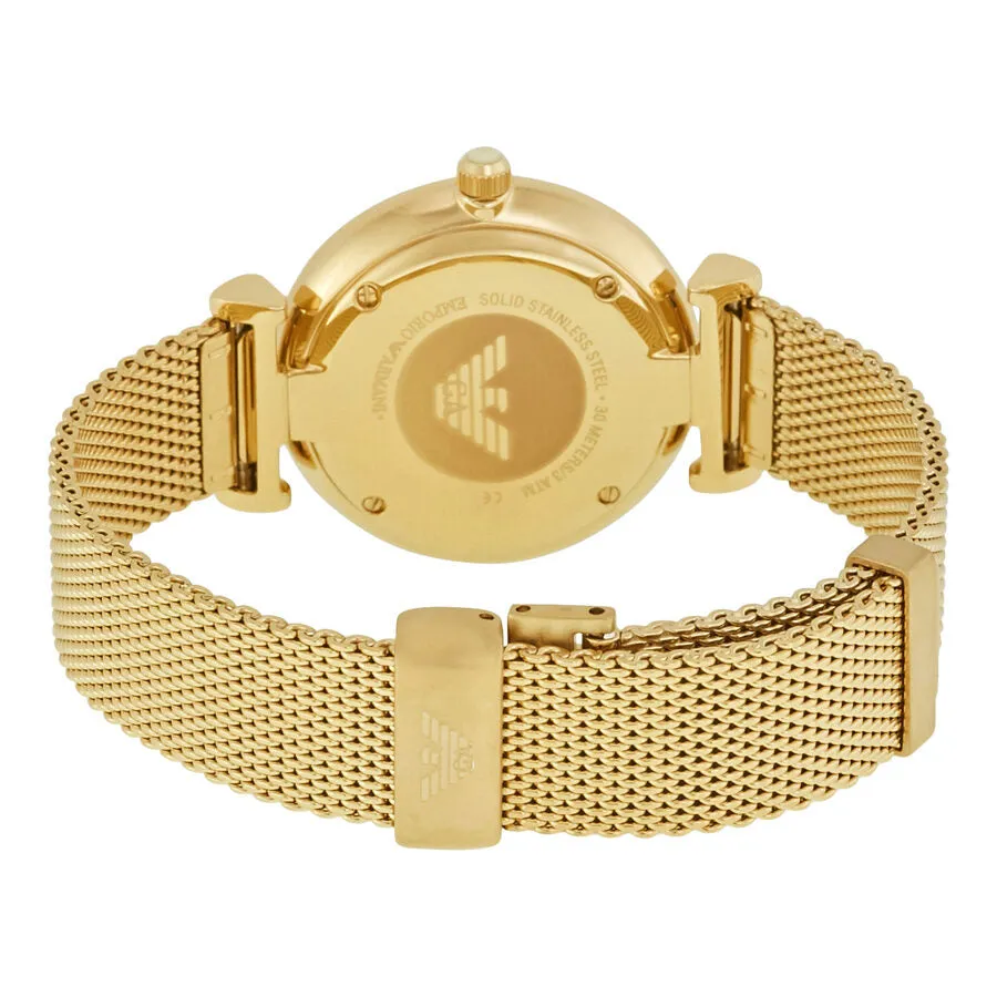 Emporio Armani Retro Gold Ladies Watch AR1957