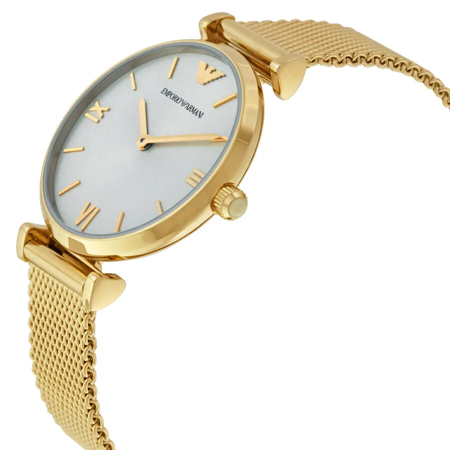 Emporio Armani Retro Gold Ladies Watch AR1957