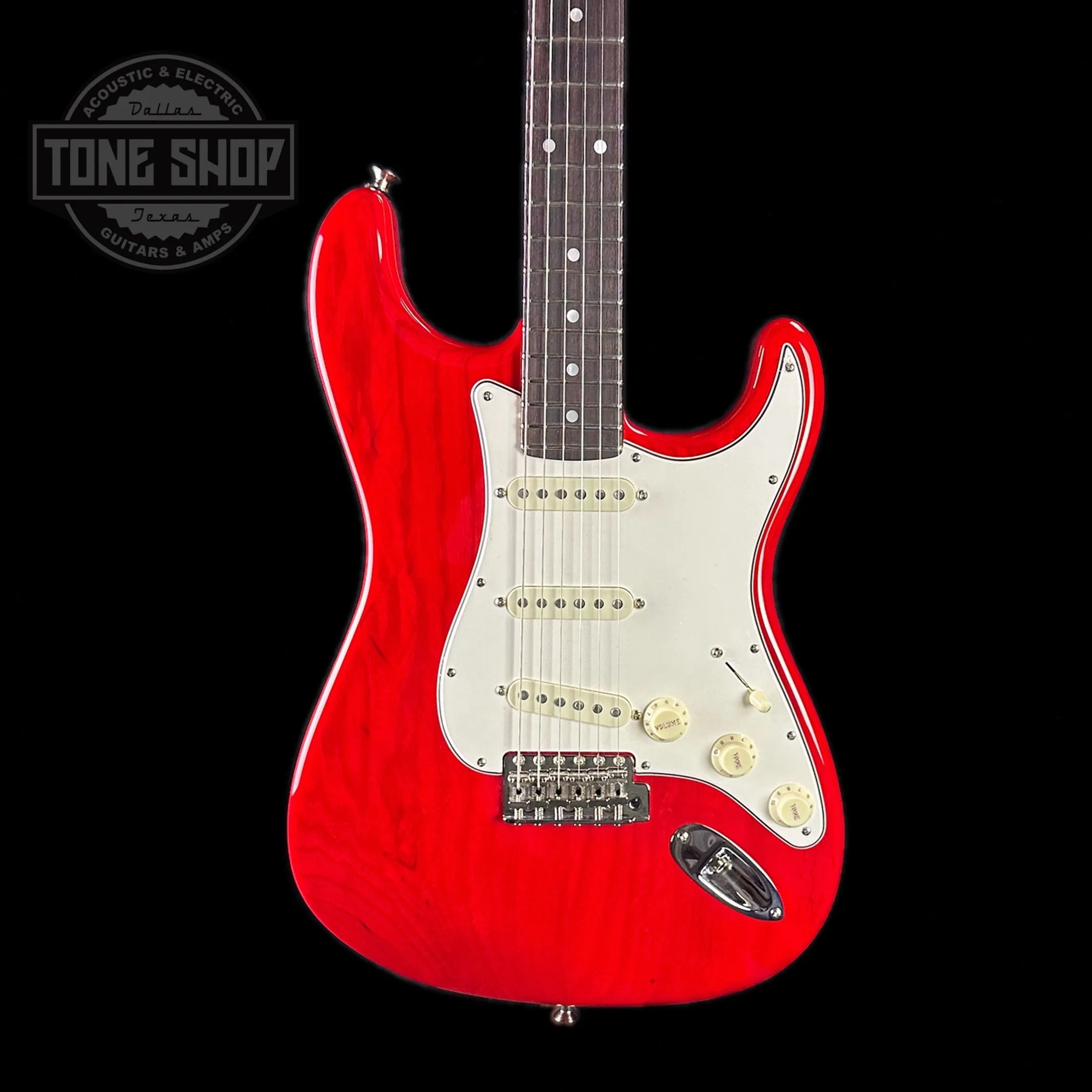 Fender Custom Shop American Custom Stratocaster RW Crimson Transparent NOS w/case