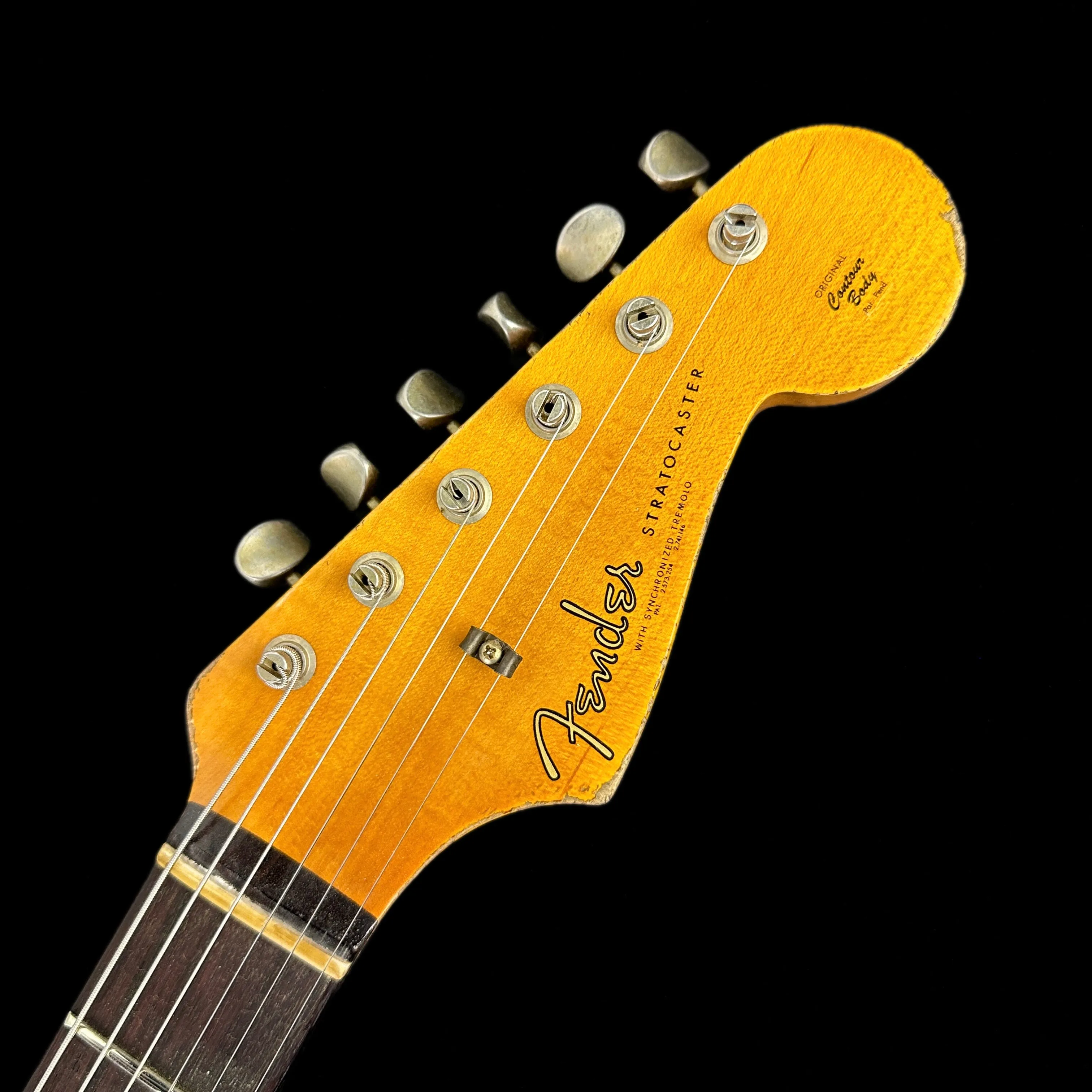 Fender Custom Shop Limited Edition 62 Strat Heavy Relic Faded Aged Sea Foam Green Over 3 Color Sunburst w/case