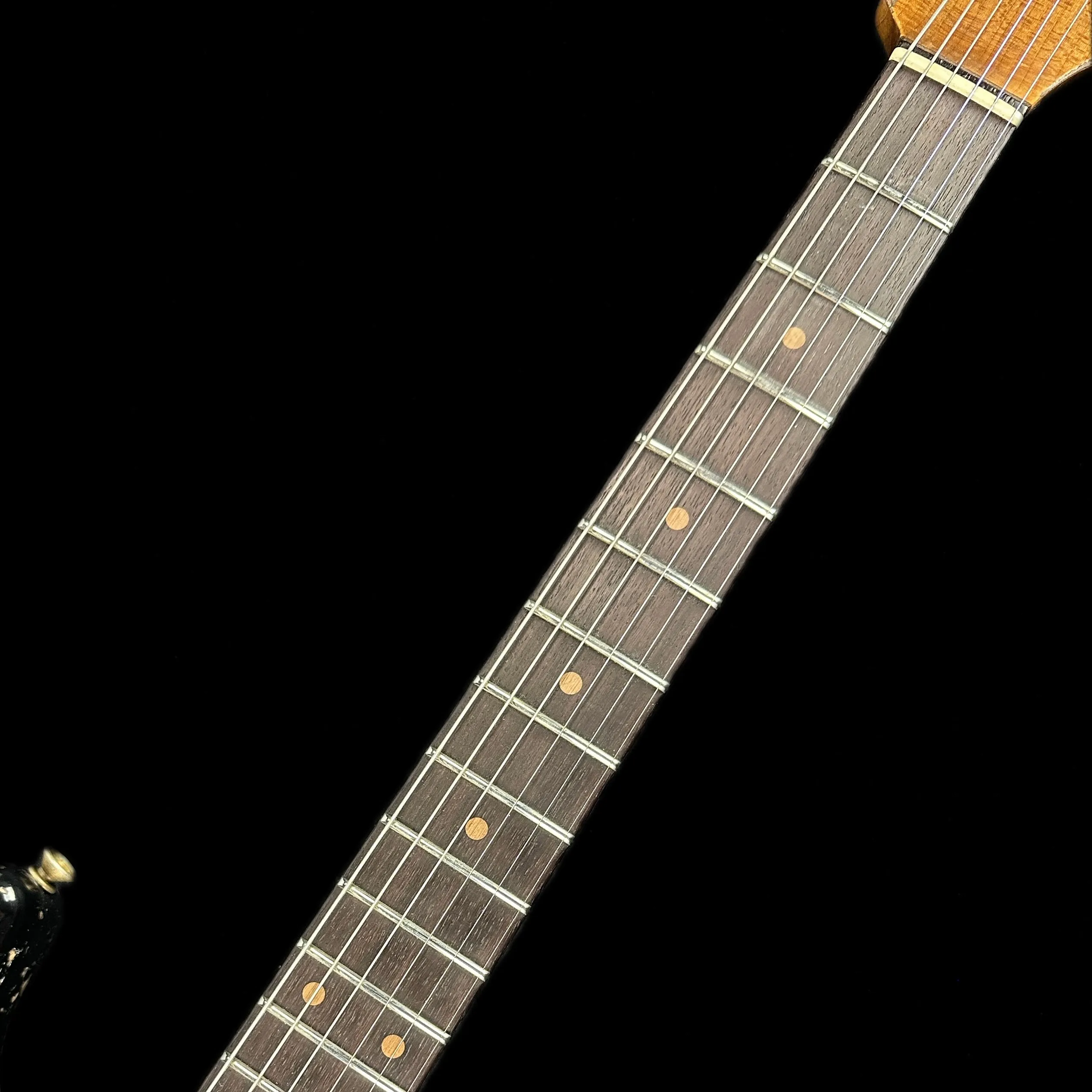 Fender Custom Shop Limited Edition Poblano Stratocaster Super Heavy Relic Aged Black w/case
