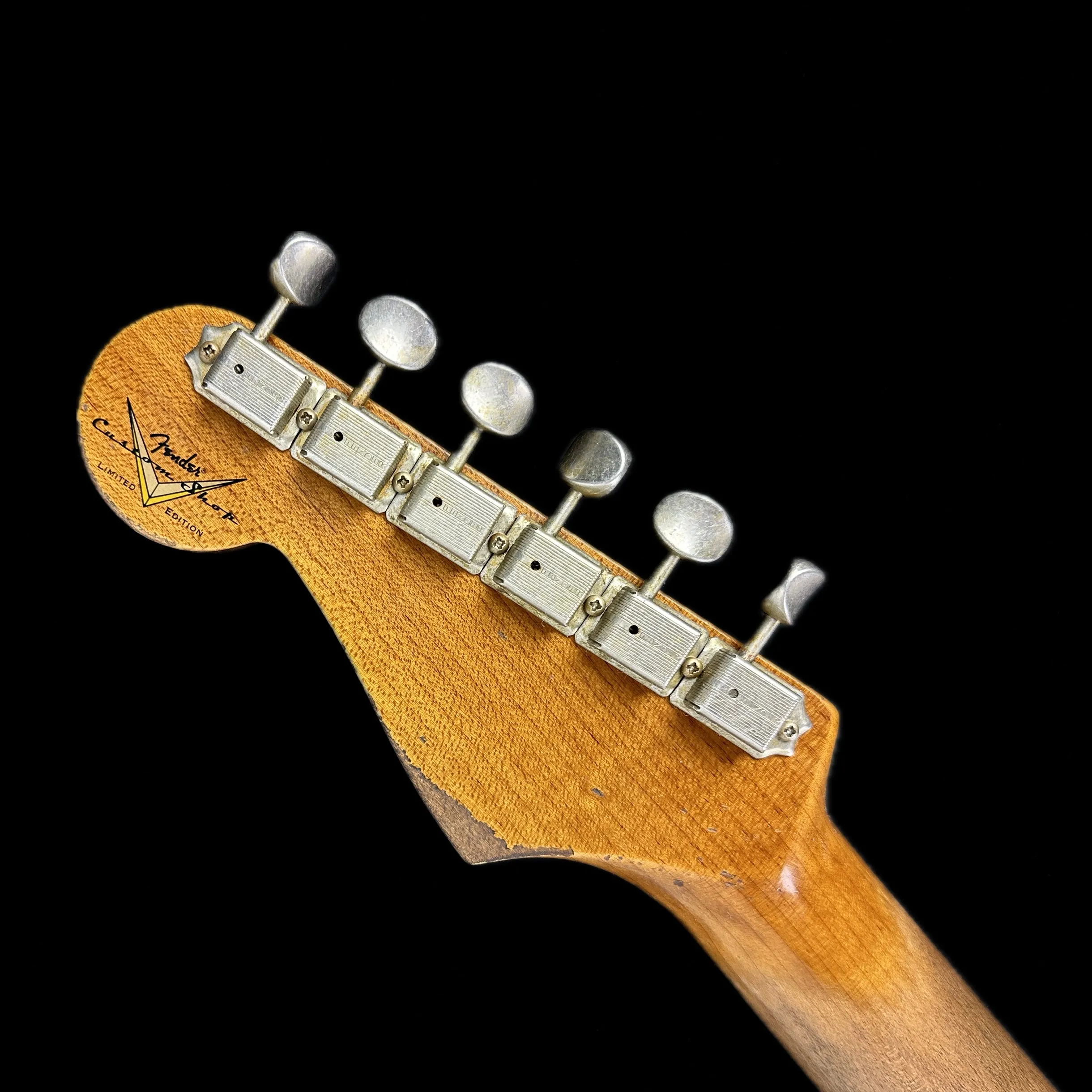 Fender Custom Shop Limited Edition Poblano Stratocaster Super Heavy Relic Aged Black w/case
