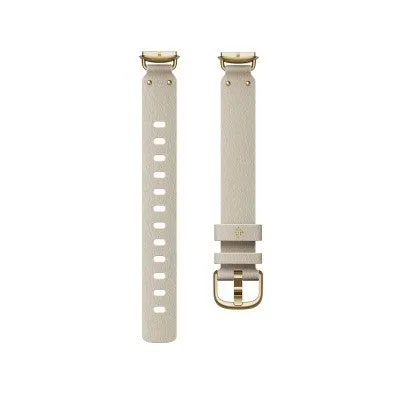 Fitbit Luxe Leather Alternative Band Small - Pearl