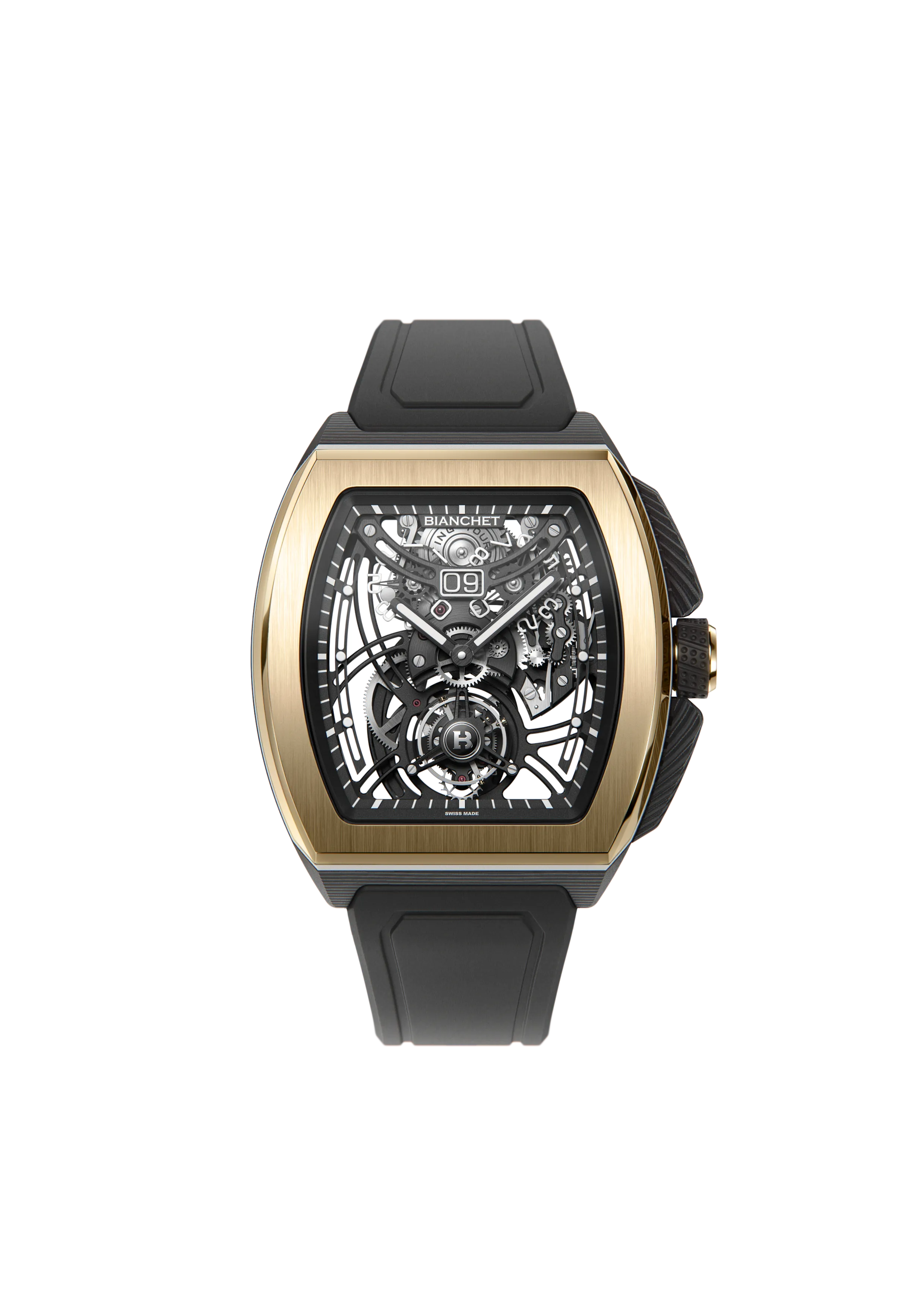 Flying Tourbillon Sport GMT B 1.618 Hybrid Gold