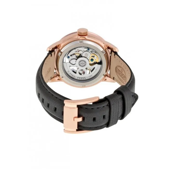 Fossil Townsman Skeleton Automatic Dial Men's Watch ME3084
