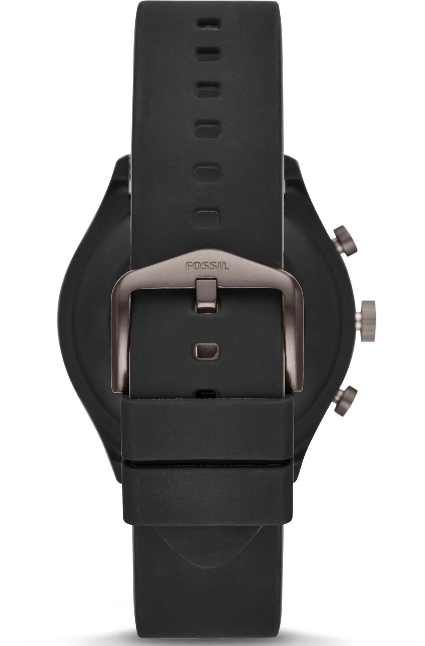 Fossil Watch Sport Smartwatch Black Silicone