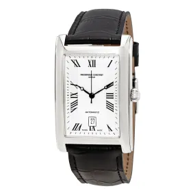 Frederique Constant Carree Silver Dial Automatic Men's Watch FC-303MC4C26