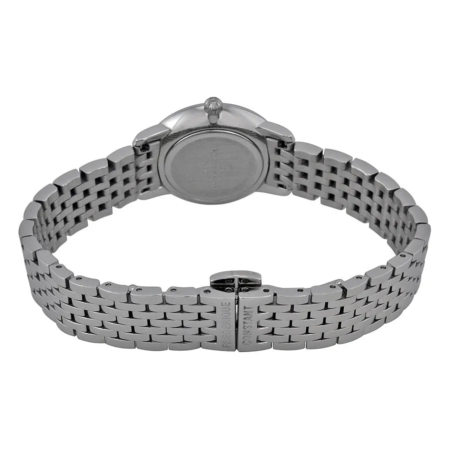 Frederique Constant Stainless Steel Slim Line Diamond Ladies Watch 200WHDSD6B FC-200WHDSD6B