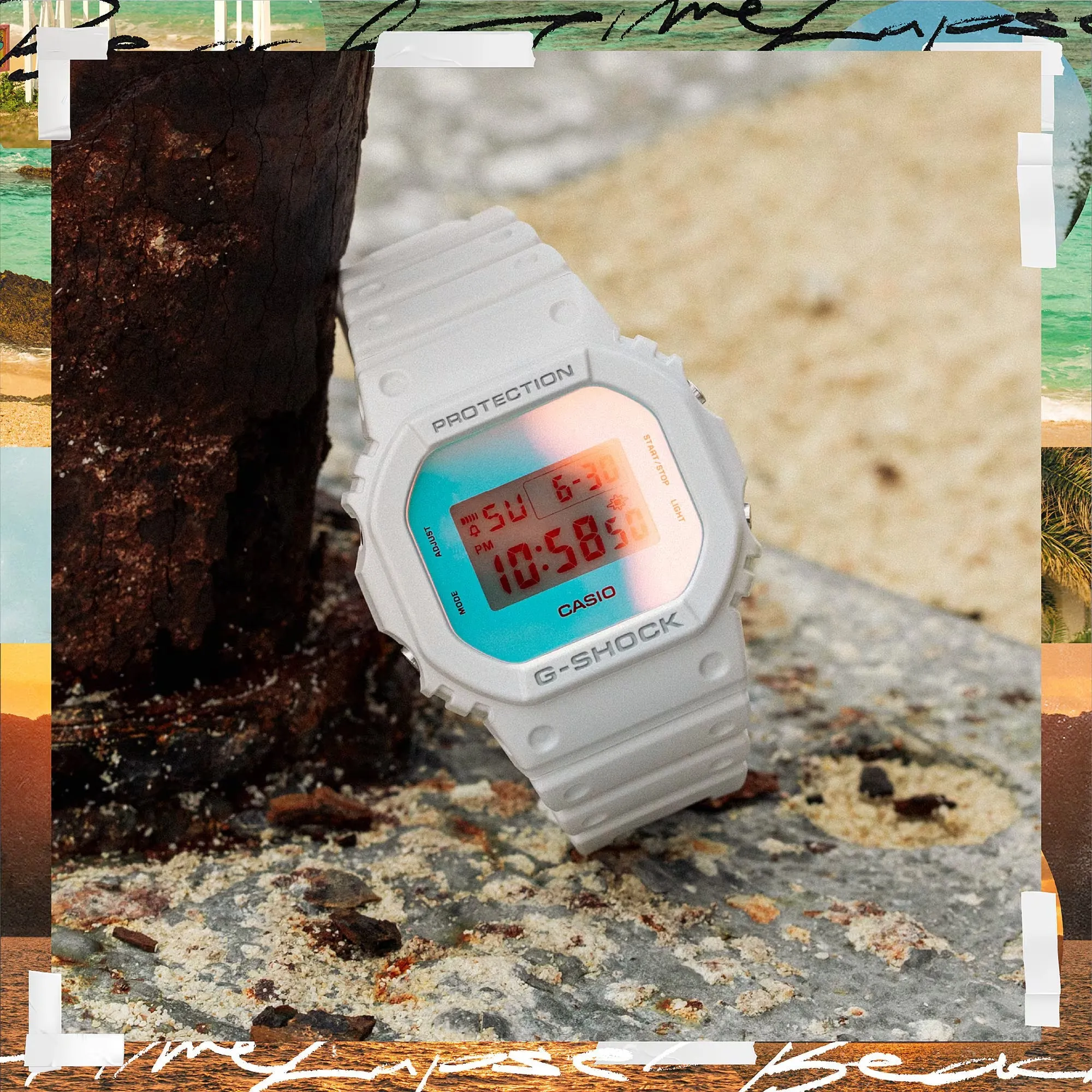 G Shock Beach Time Lapse Series DW5600TL-7D