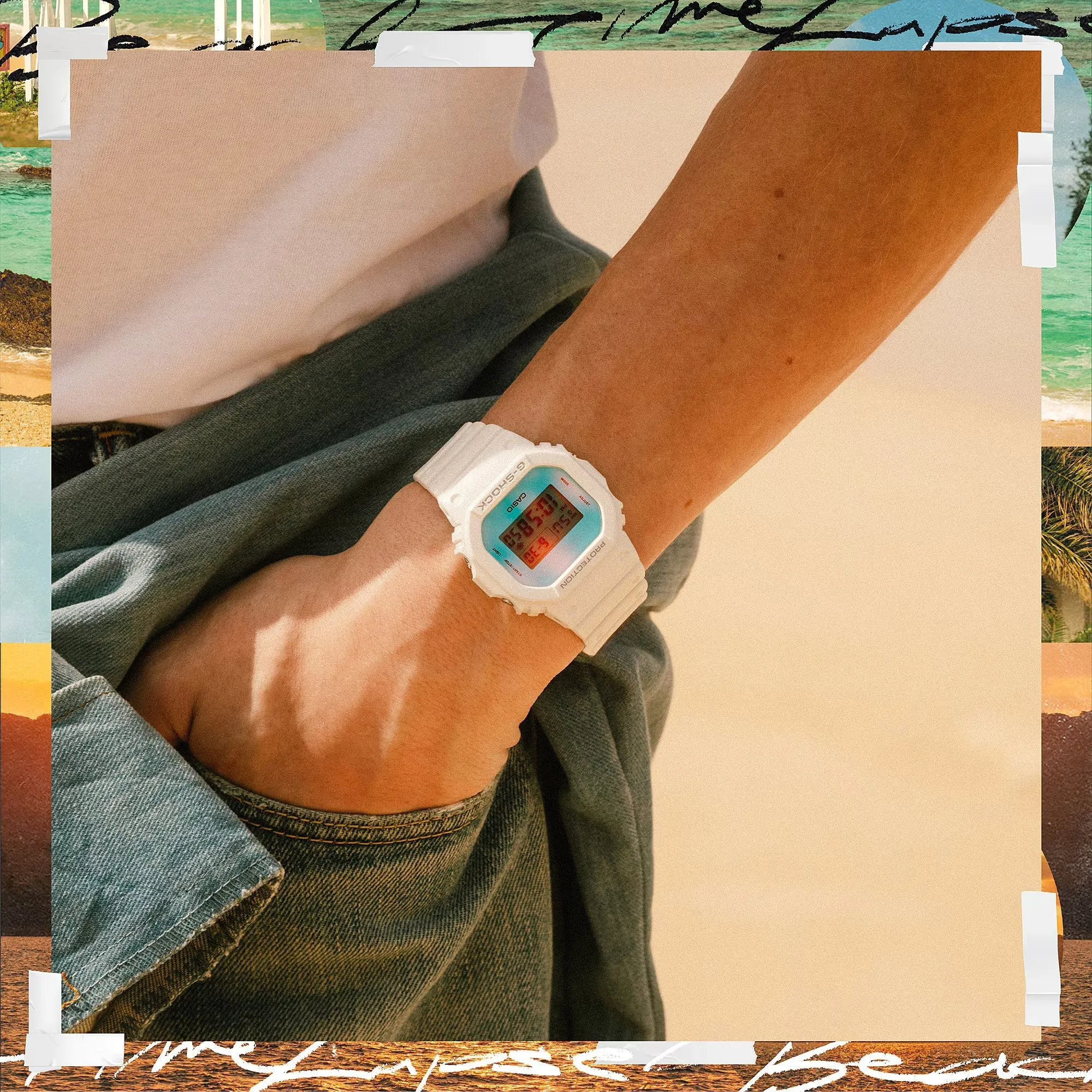 G Shock Beach Time Lapse Series DW5600TL-7D