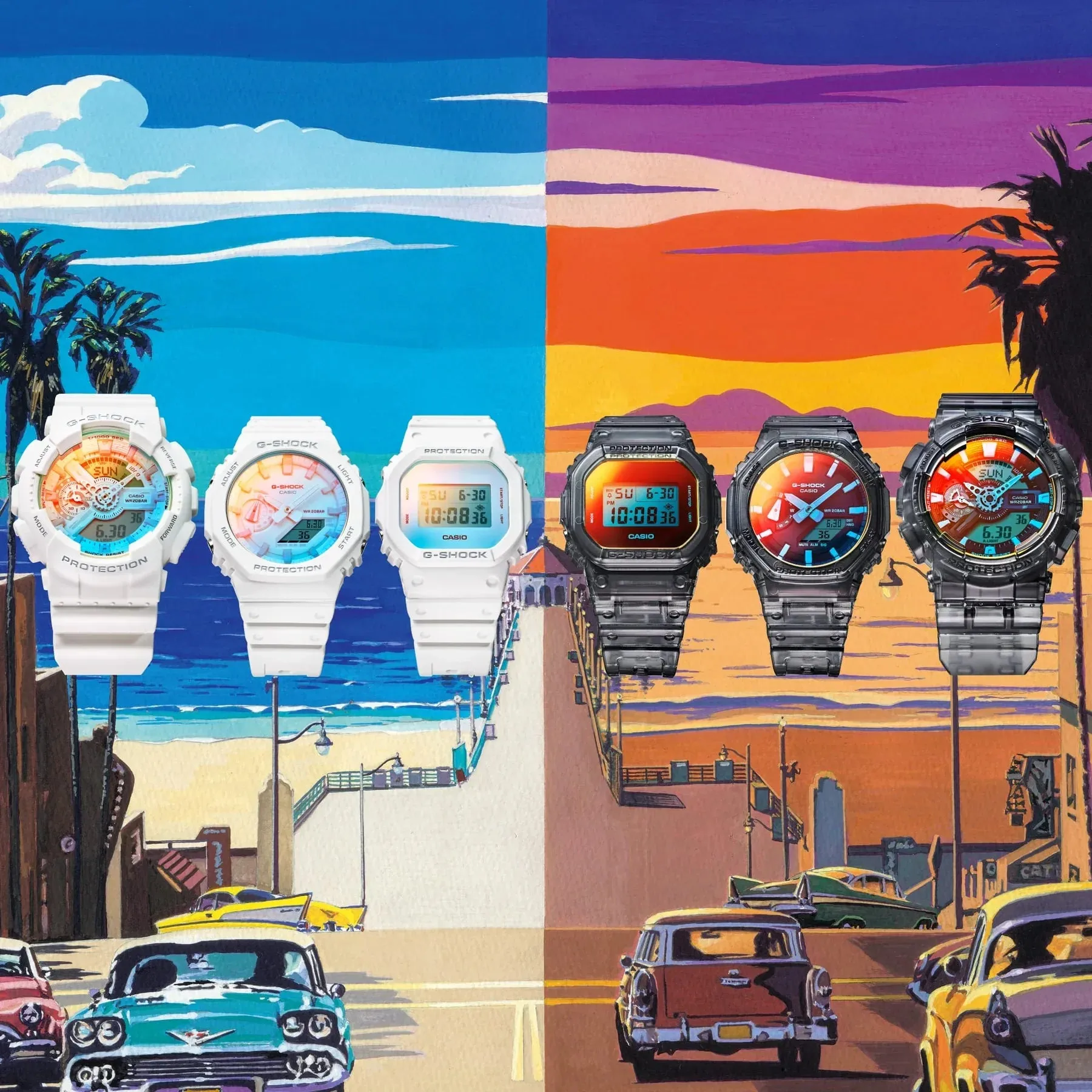 G Shock Beach Time Lapse Series DW5600TL-7D