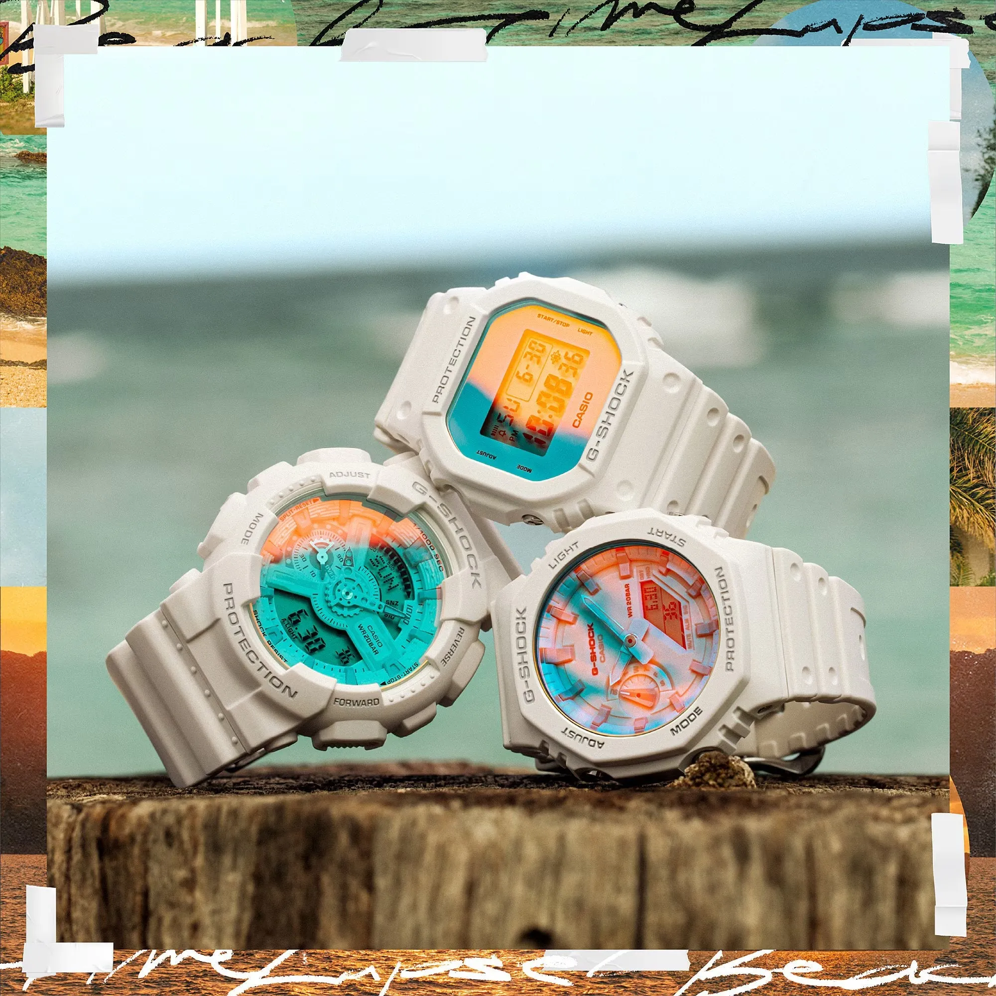 G Shock Beach Time Lapse Series DW5600TL-7D