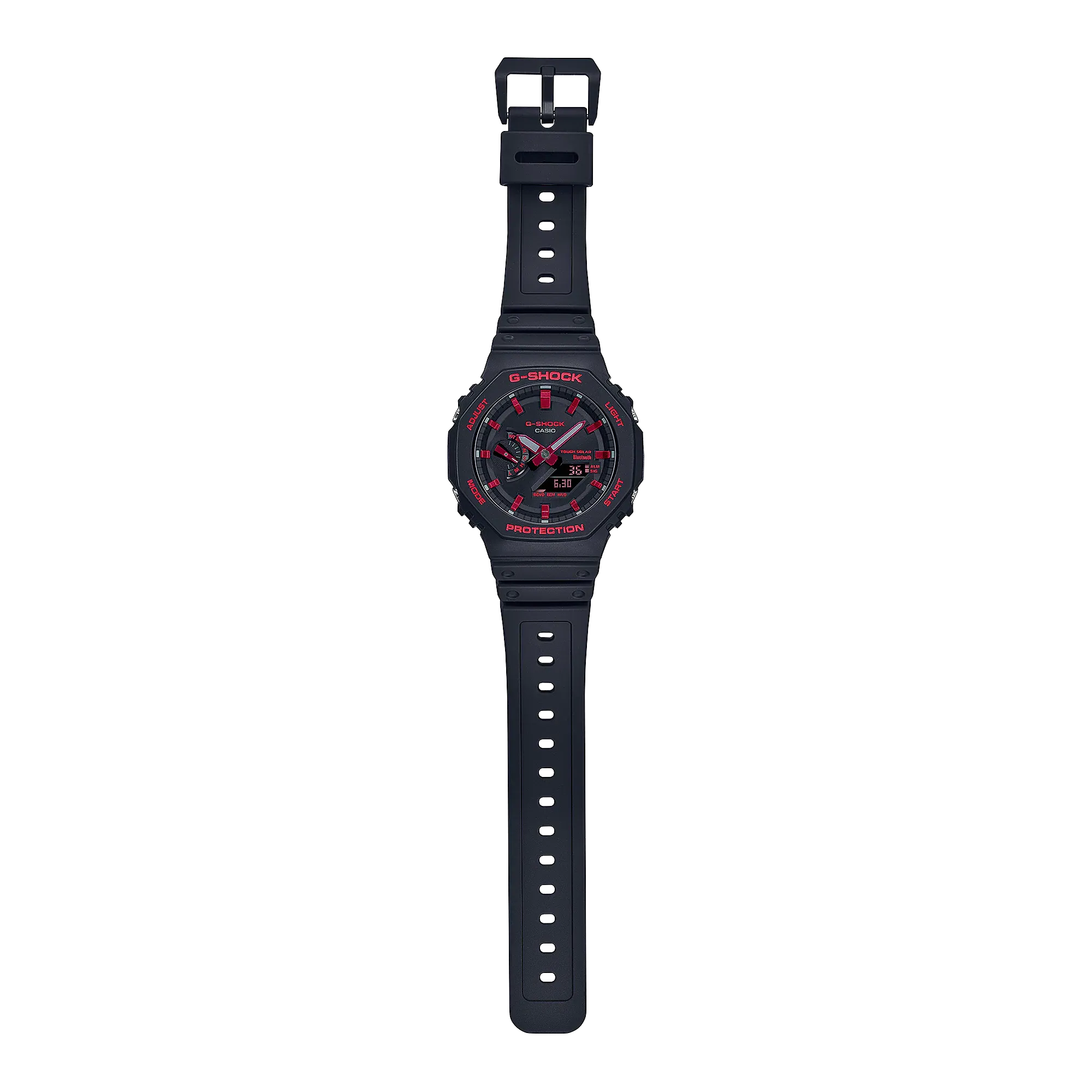 G-Shock Casioak Ignite Red Series Analogue and Digital GAB2100BNR-1A /GA-B2100BNR-1A