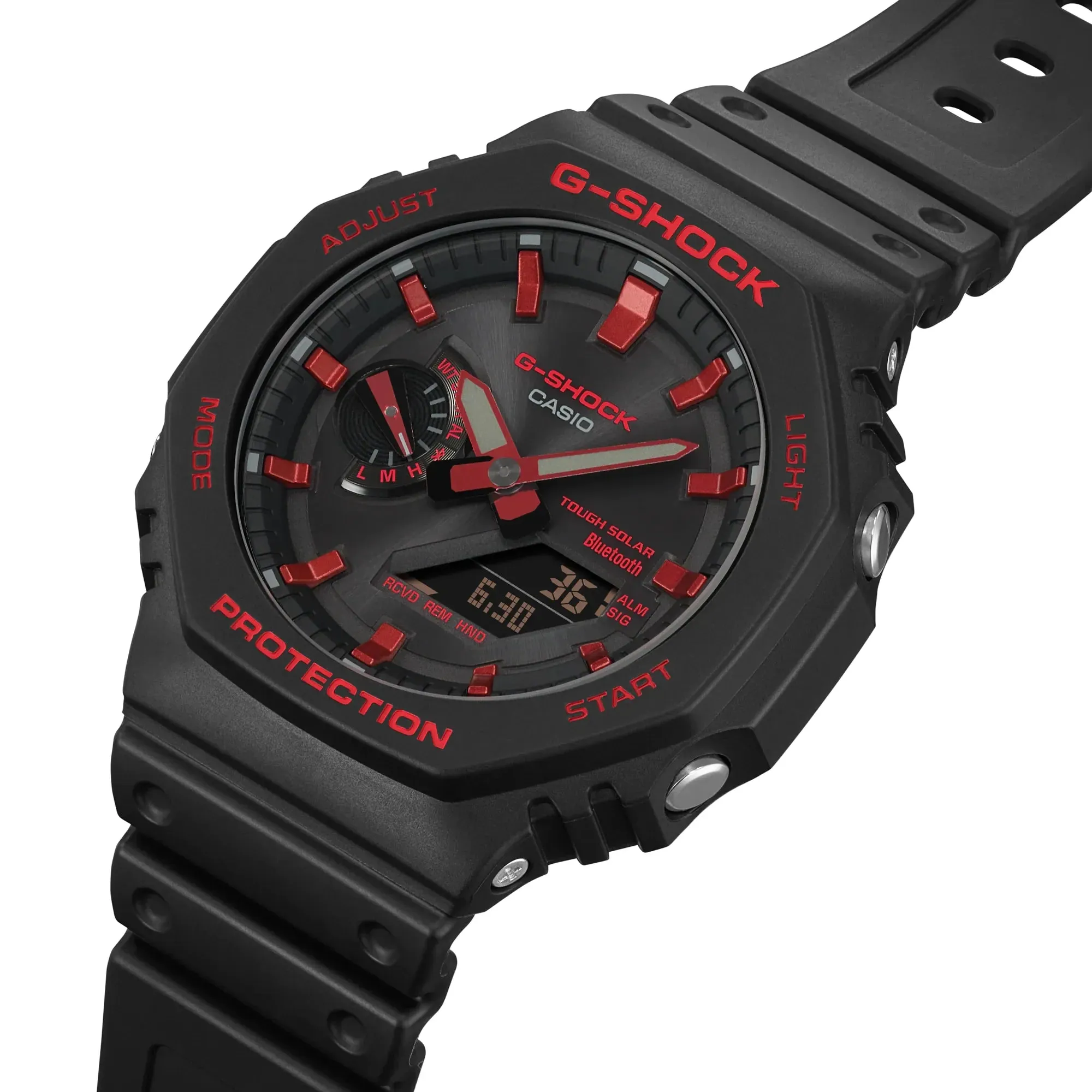 G-Shock Casioak Ignite Red Series Analogue and Digital GAB2100BNR-1A /GA-B2100BNR-1A