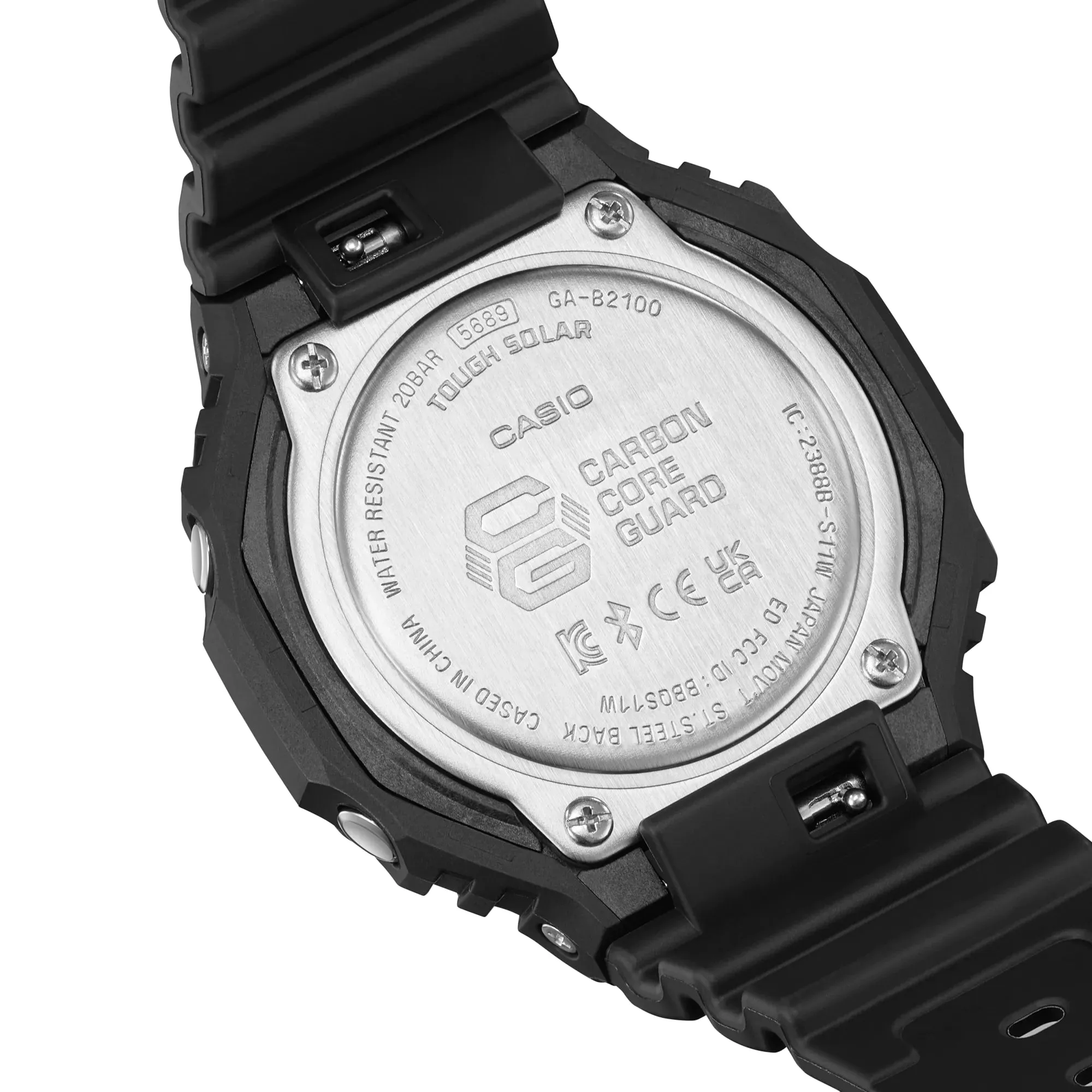 G-Shock Casioak Ignite Red Series Analogue and Digital GAB2100BNR-1A /GA-B2100BNR-1A
