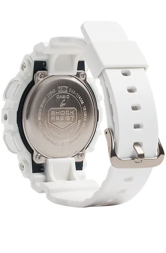 G-Shock GMA-S140M-7A Digital Analog White Resin Strap Women Watches